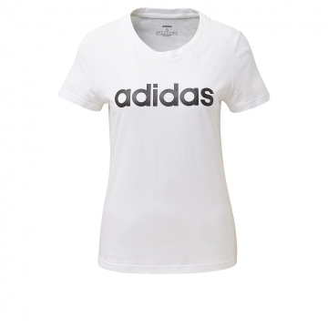 Camiseta Adidas W E LIIN SLIM T DU0629 Blanco