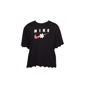 Camiseta NIKE G NSW TEE ENERGY BOXY FRILLY DO1351 010 Negro